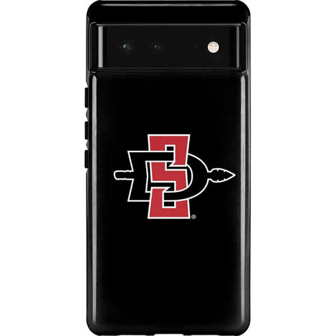 San Diego State University Aztecs Logo Pixel Cases